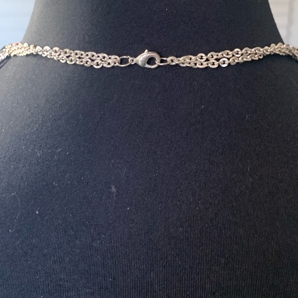 Necklace and earring set black and yellow - Picture 15 of 16